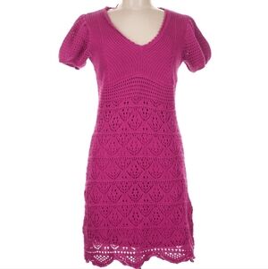 NWT Freshman Size XS Crochet Knit Dress
